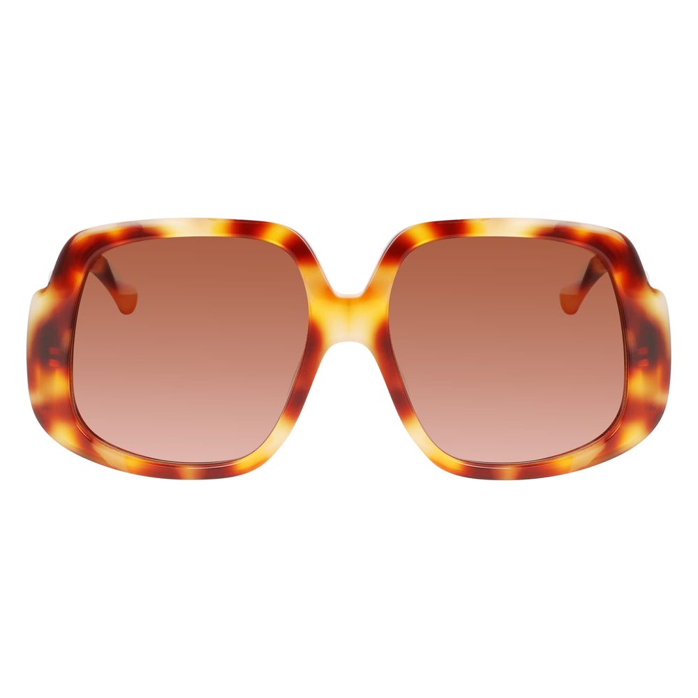Longchamp Brown Haircalf Sunglasses -  Jewellery, Women -  Longchamp.