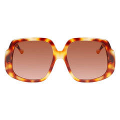 Longchamp Brown Haircalf Sunglasses -  Jewellery, Women -  Longchamp.