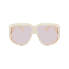 Longchamp White Acetate Sunglasses -  Jewellery, Women -  Longchamp.