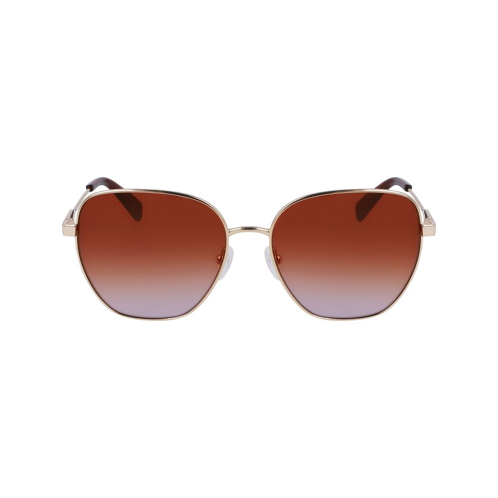 Longchamp Gold Metal Sunglasses -  Jewellery, Women -  Longchamp.