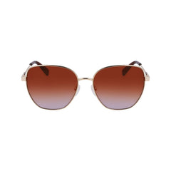 Longchamp Gold Metal Sunglasses -  Jewellery, Women -  Longchamp.