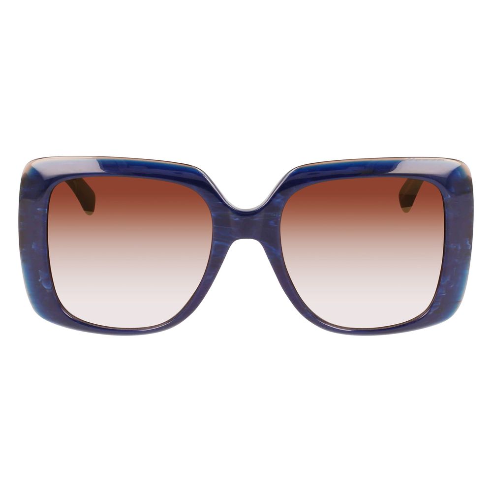 Longchamp Blue Haircalf Sunglasses -  Jewellery, Women -  Longchamp.