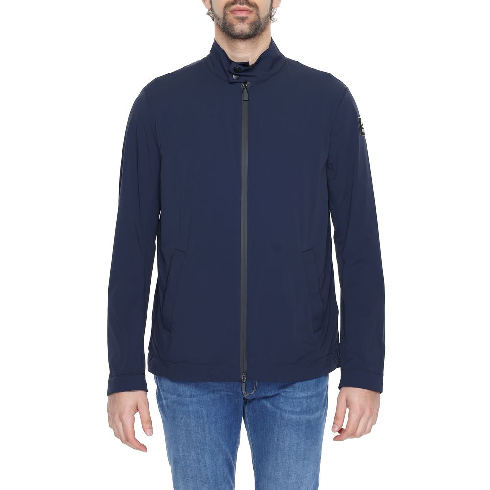 Suns Blue Nylon Jackets & Coat -   -  Suns.