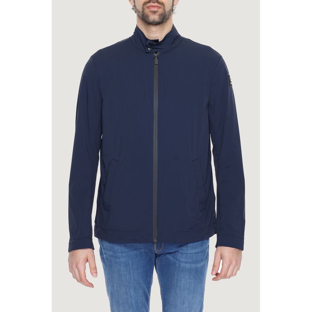 Suns Blue Nylon Jackets & Coat -   -  Suns.