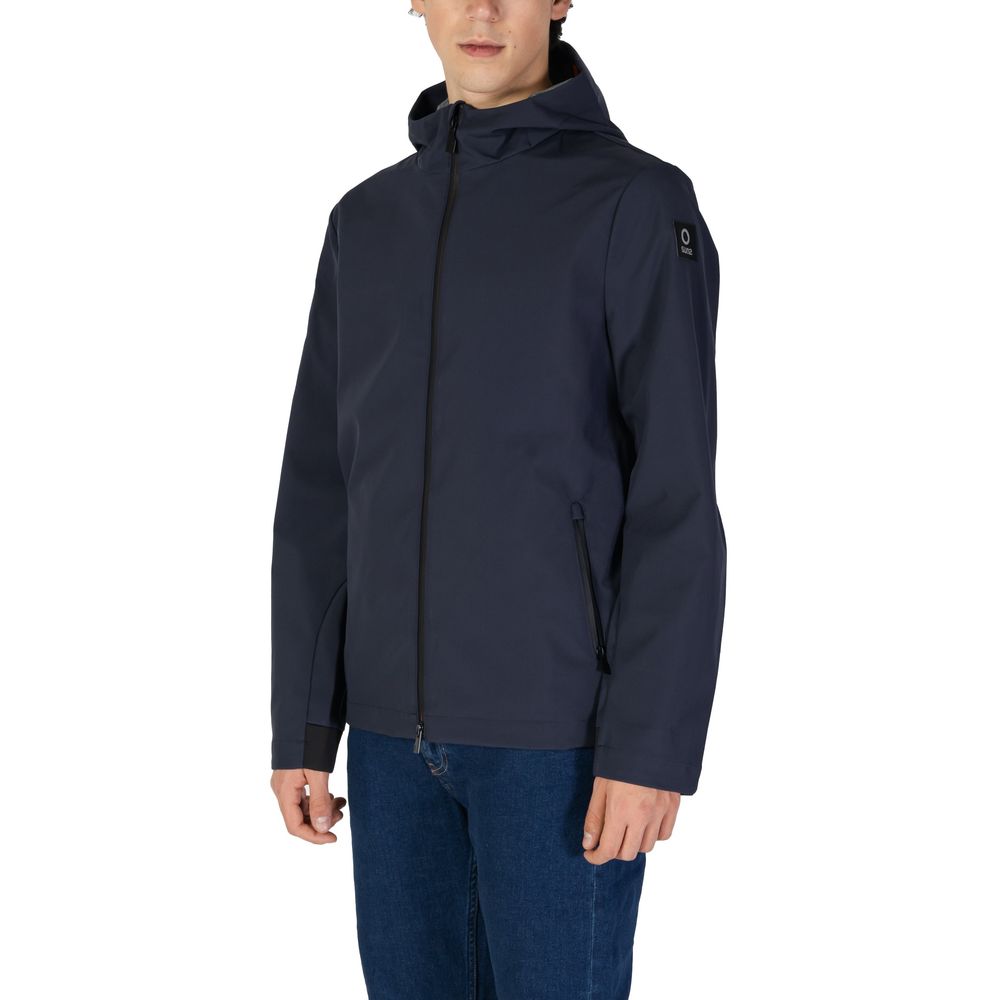 Suns Blue Polyester Jackets & Coat -   -  Suns.