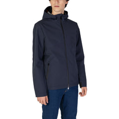 Suns Blue Polyester Jackets & Coat -   -  Suns.
