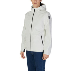 Suns Cream Polyester Jackets & Coat -   -  Suns.