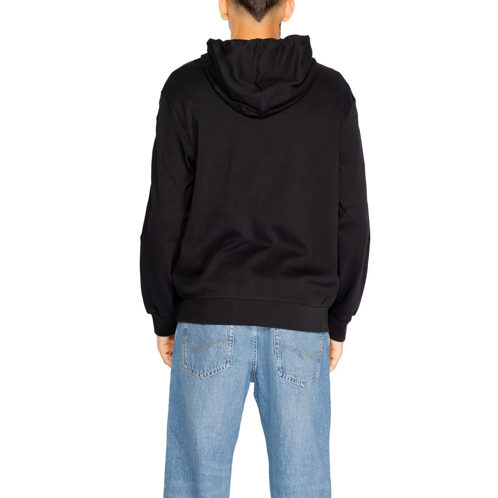 Armani Exchange Black Cotton Hoody -   -  Armani Exchange.