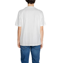 Armani Exchange White Cotton T-Shirt -   -  Armani Exchange.