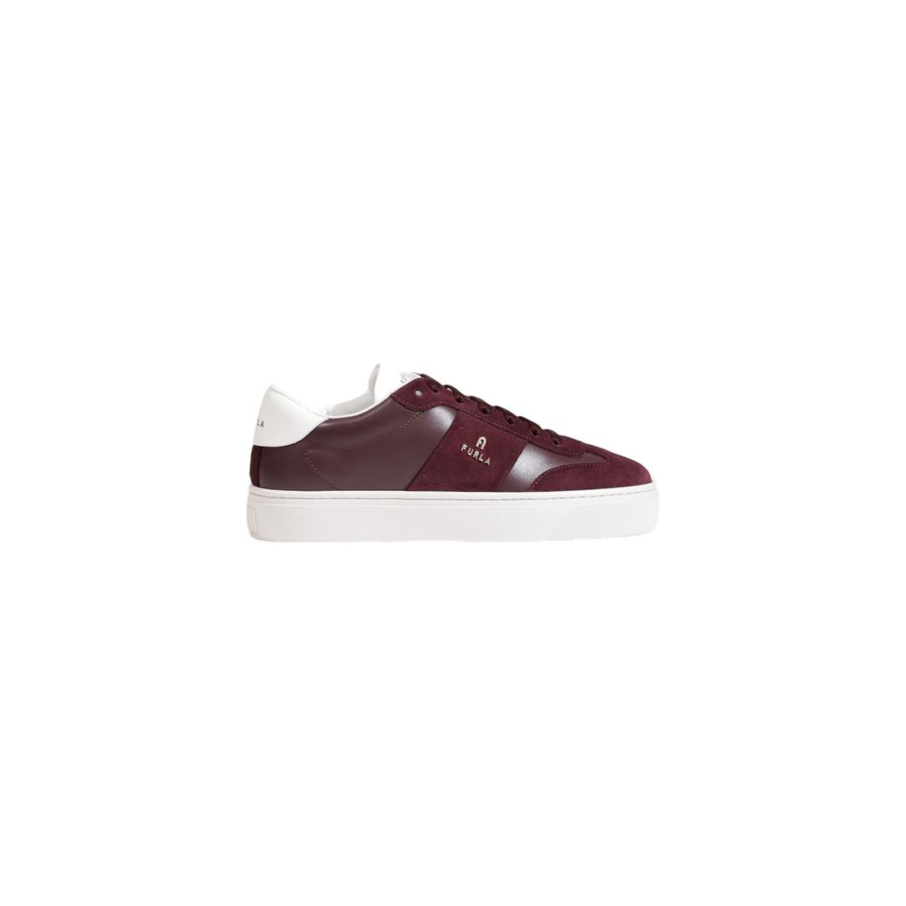 Furla Bordeaux Leather Sneaker -   -  Furla.