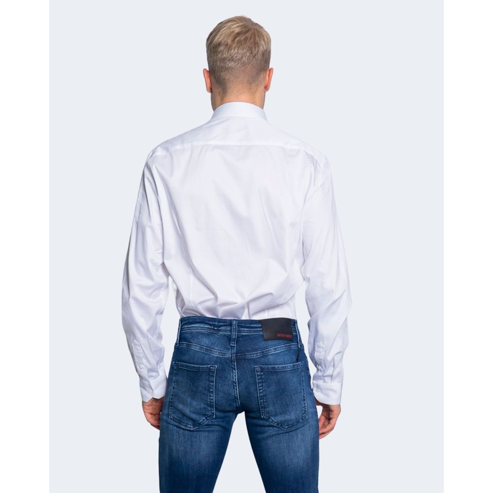 Armani Exchange White Cotton Shirt -   -  Armani Exchange.