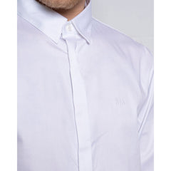 Armani Exchange White Cotton Shirt -   -  Armani Exchange.