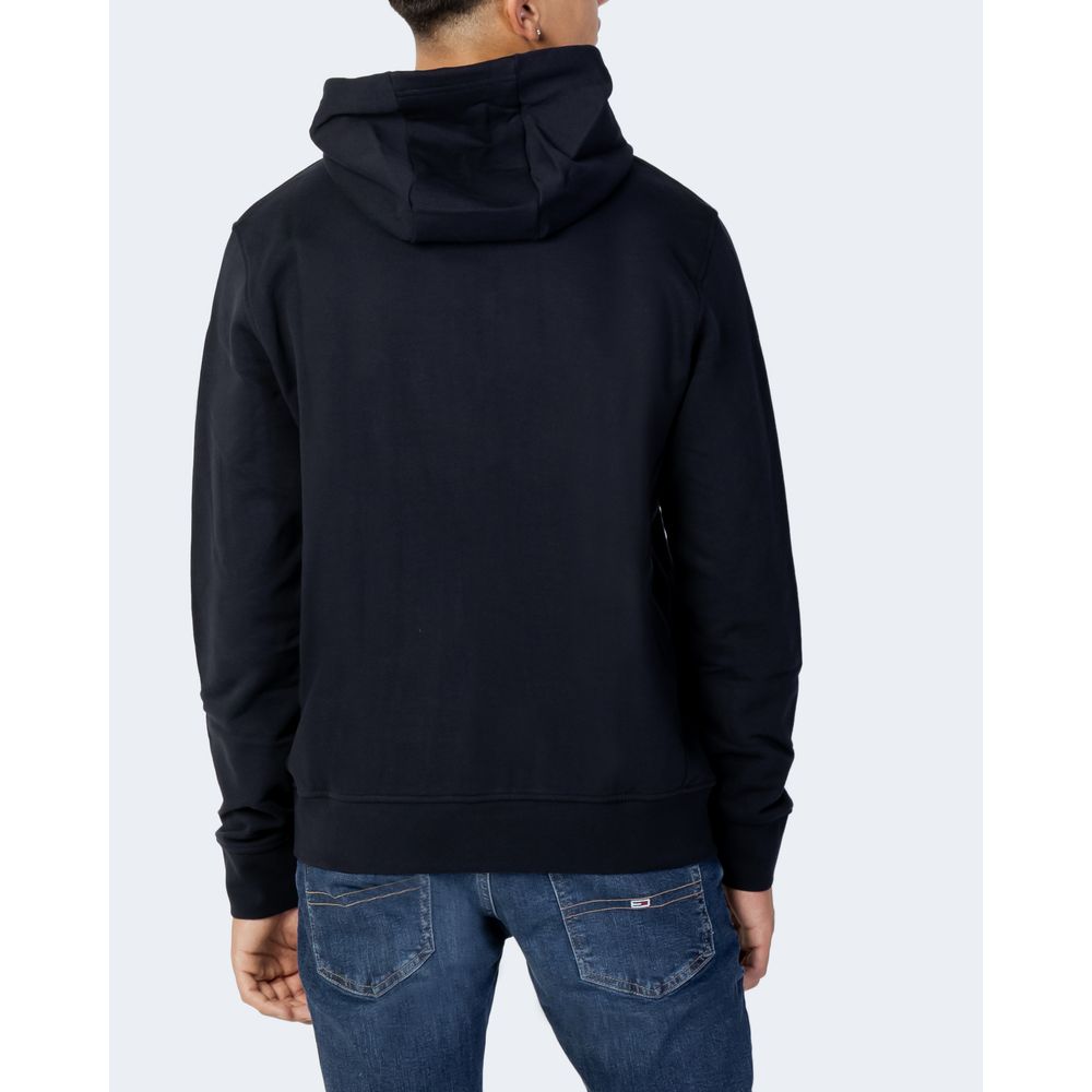 Armani Exchange Blue Cotton Hoody -   -  Armani Exchange.