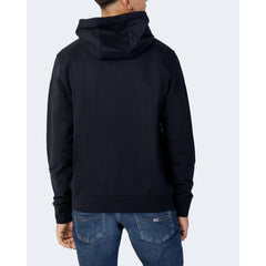 Armani Exchange Blue Cotton Hoody -   -  Armani Exchange.