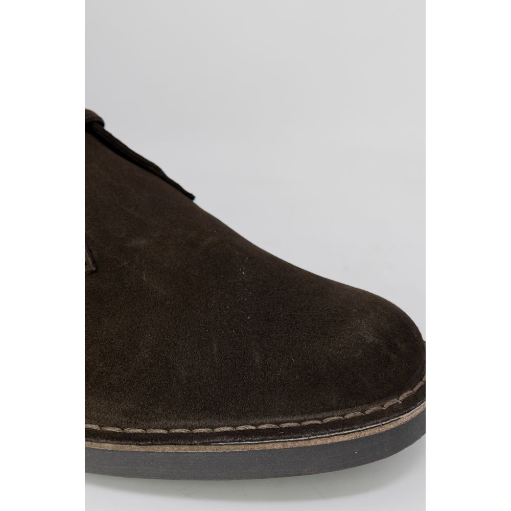 Clarks Brown Leather Boot -   -  Clarks.