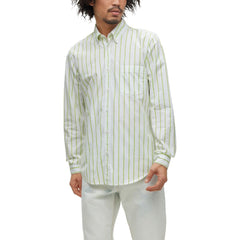 Hugo Boss Green Cotton Shirt -   -  Hugo Boss.