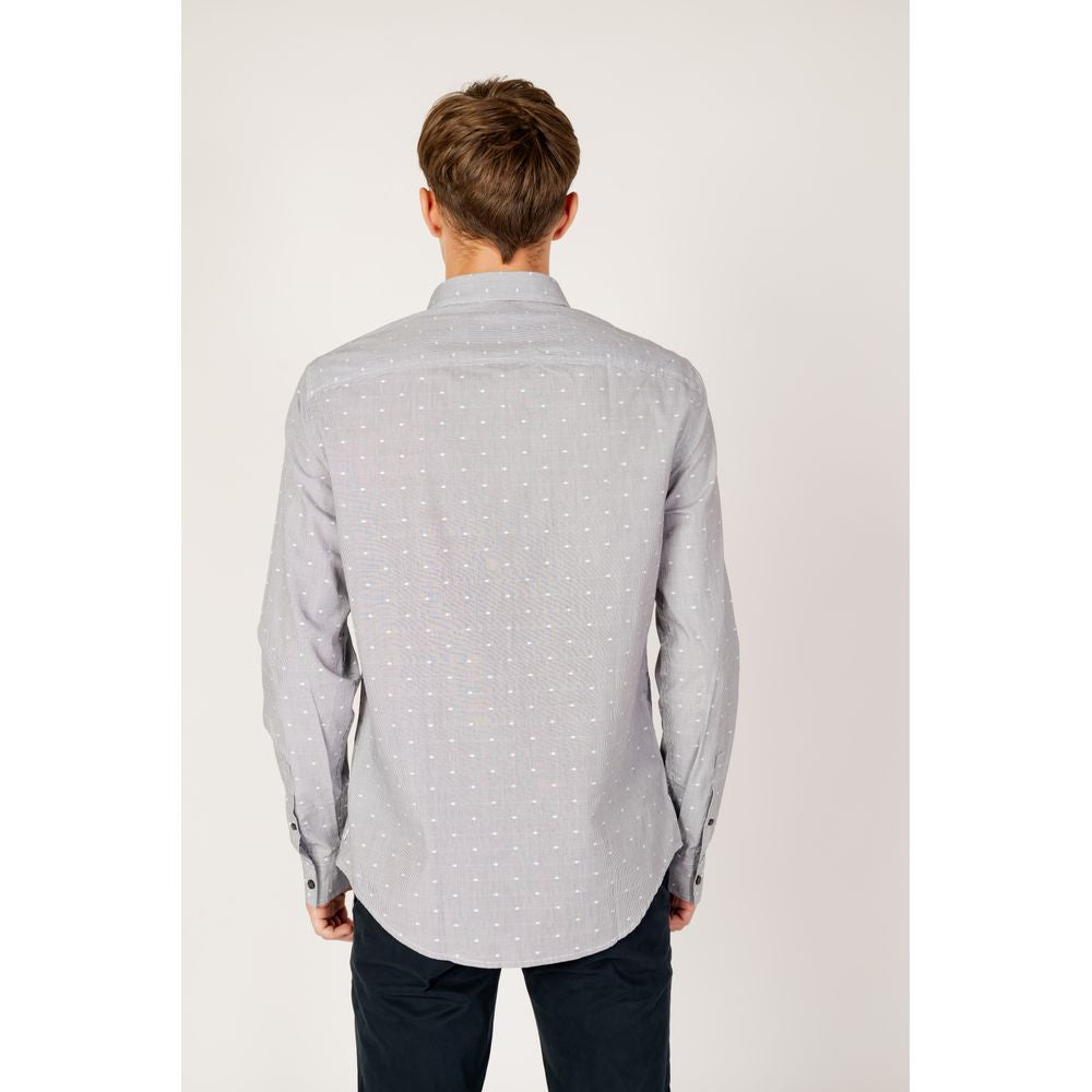 Armani Exchange Black Cotton Shirt -   -  Armani Exchange.