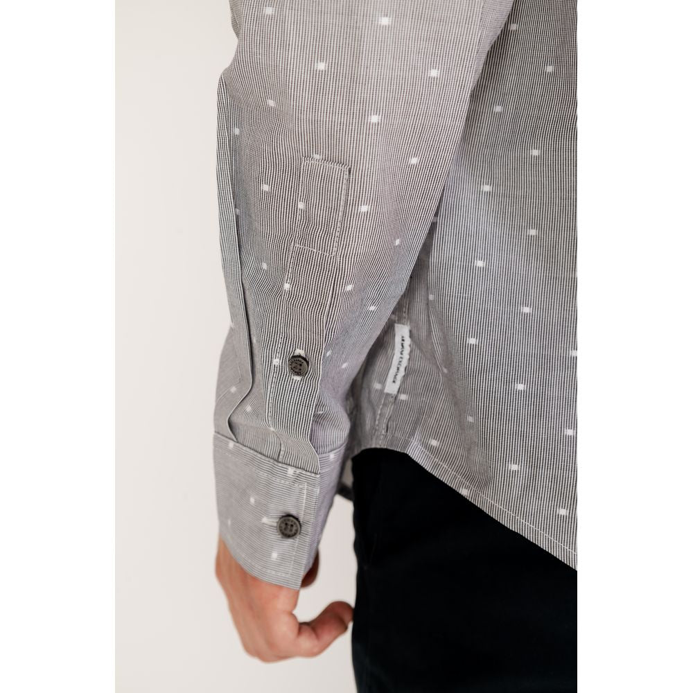 Armani Exchange Black Cotton Shirt -   -  Armani Exchange.
