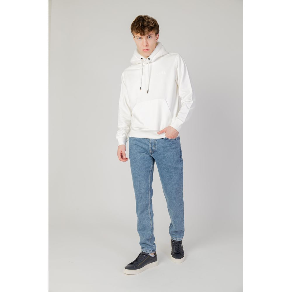 Hugo Boss Cream Cotton Hoody -   -  Hugo Boss.