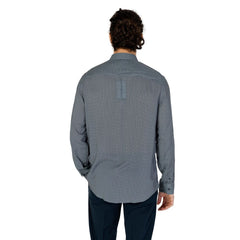 Armani Exchange Gray Viscose Shirt -   -  Armani Exchange.