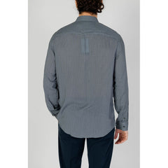 Armani Exchange Gray Viscose Shirt -   -  Armani Exchange.