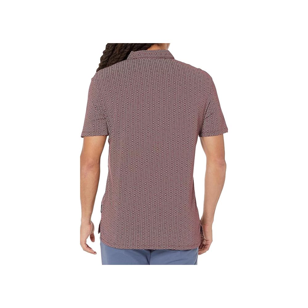 Armani Exchange Bordeaux Cotton Polo Shirt -   -  Armani Exchange.