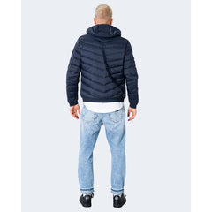 Armani Exchange Blue Polyester Jackets & Coat -   -  Armani Exchange.
