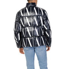 Armani Exchange Black Polyester Jackets & Coat -   -  Armani Exchange.