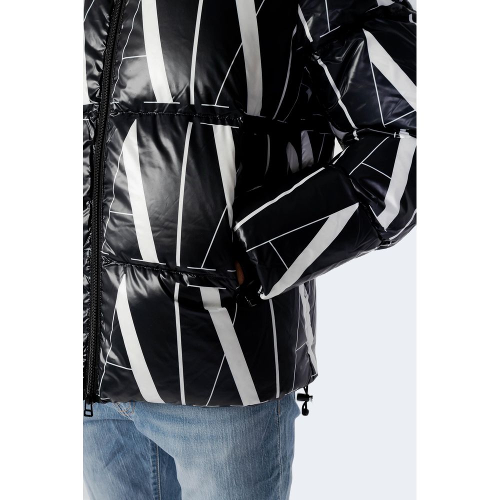Armani Exchange Black Polyester Jackets & Coat -   -  Armani Exchange.