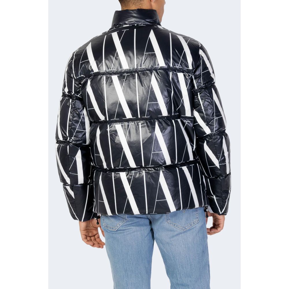 Armani Exchange Black Polyester Jackets & Coat -   -  Armani Exchange.
