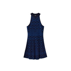 Desigual Blue Viscose Short -   -  Desigual.