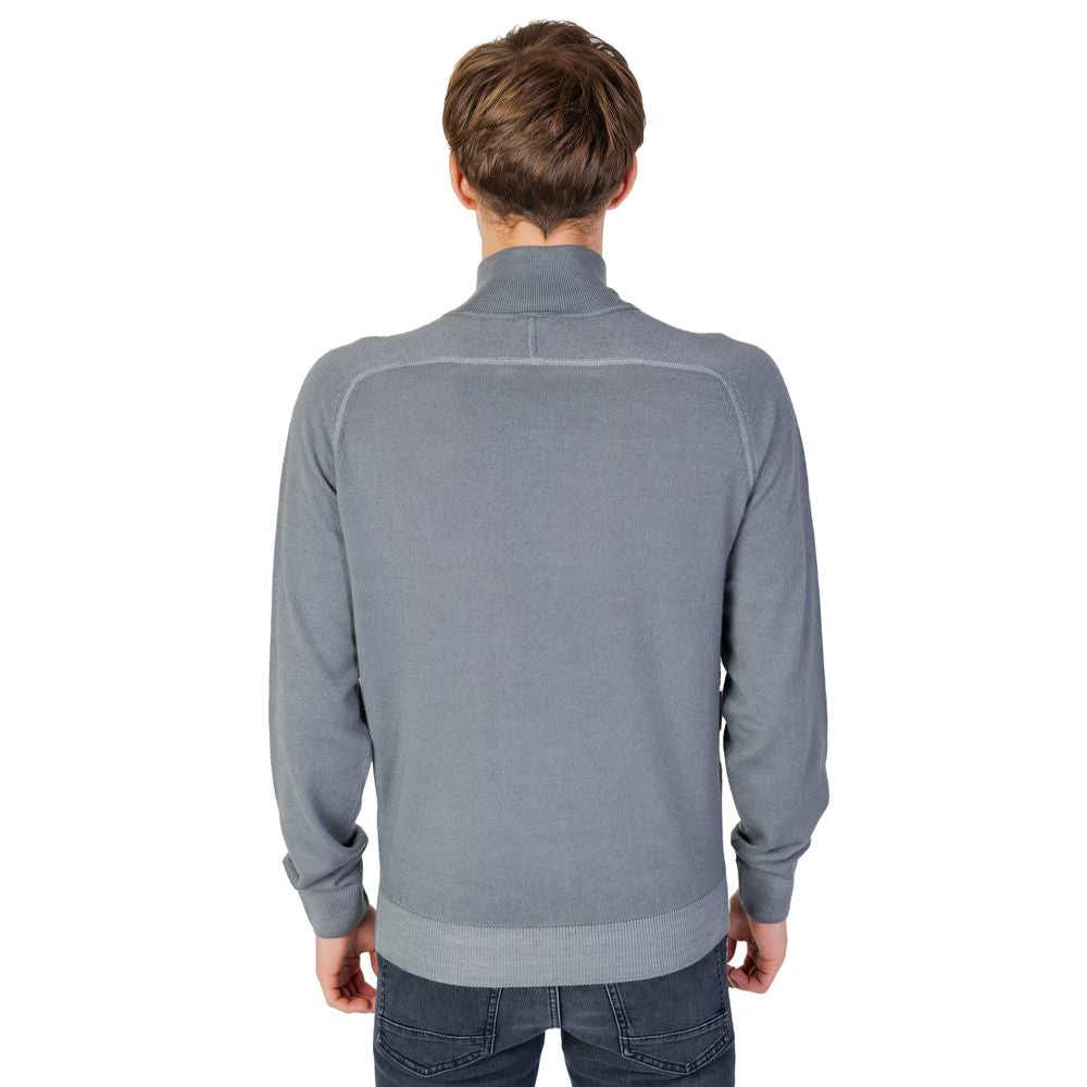 Hugo Boss Gray Wool Cardigan -   -  Hugo Boss.