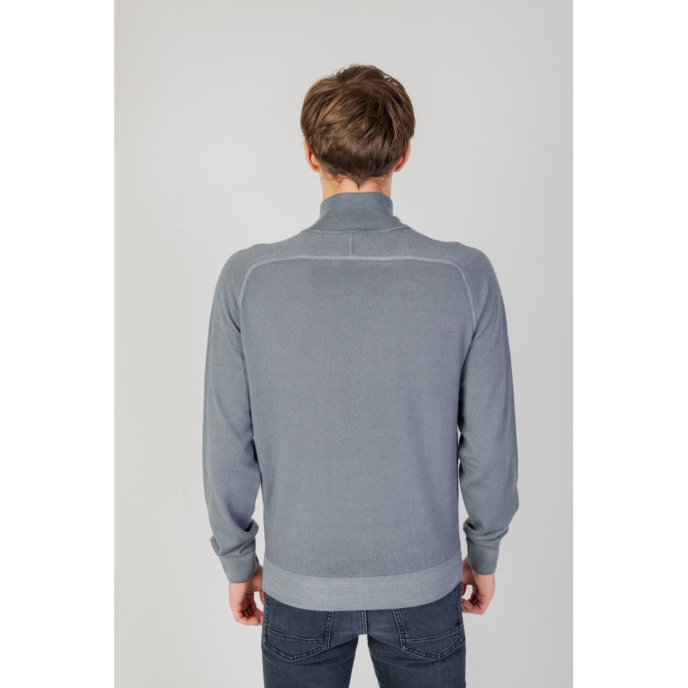 Hugo Boss Gray Wool Cardigan -   -  Hugo Boss.