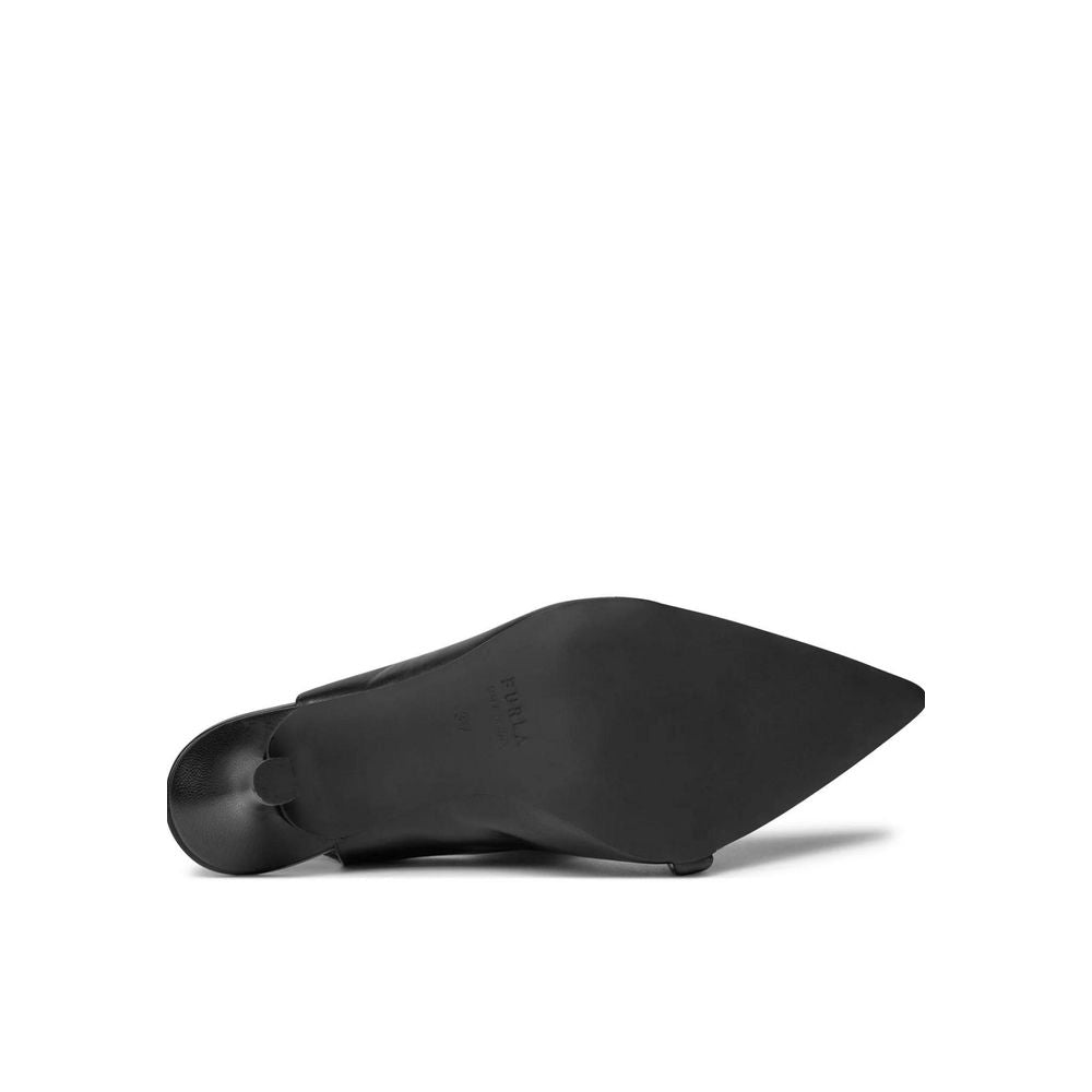 Furla Black Leather High Heel -   -  Furla.