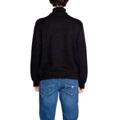 Armani Exchange Black Cotton Turtleneck -   -  Armani Exchange.