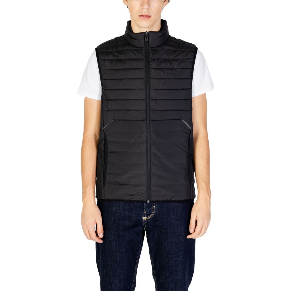 Hugo Boss Black Polyester Sleveless Jacket -   -  Hugo Boss.