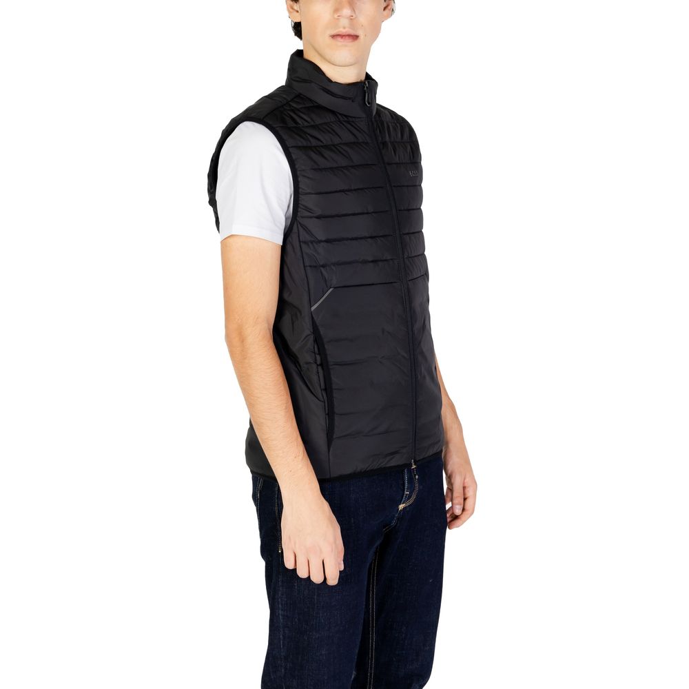 Hugo Boss Black Polyester Sleveless Jacket -   -  Hugo Boss.