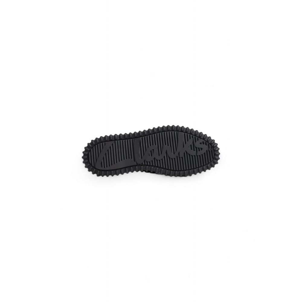 Clarks Black Leather Platform -   -  Clarks.