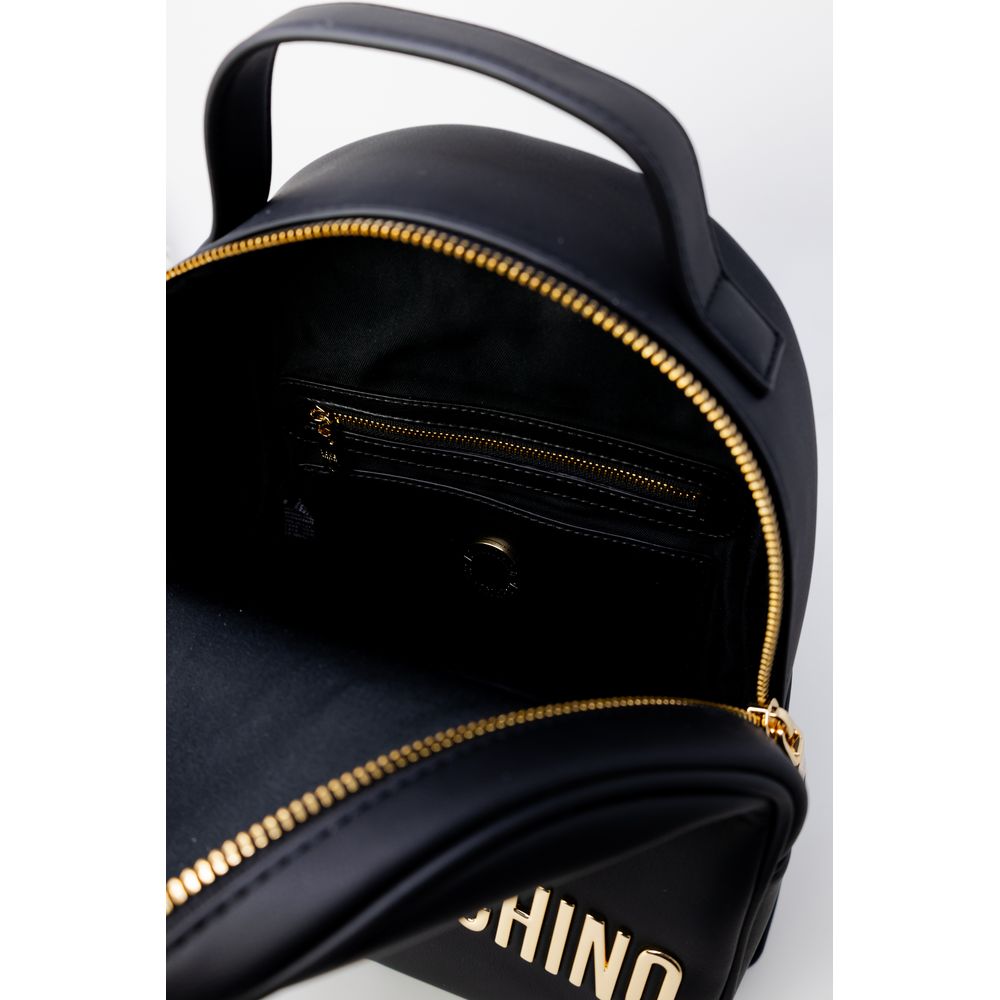 Love Moschino Black Polyethylene Backpack -  Luxury Backpacks for Women -  Love Moschino.