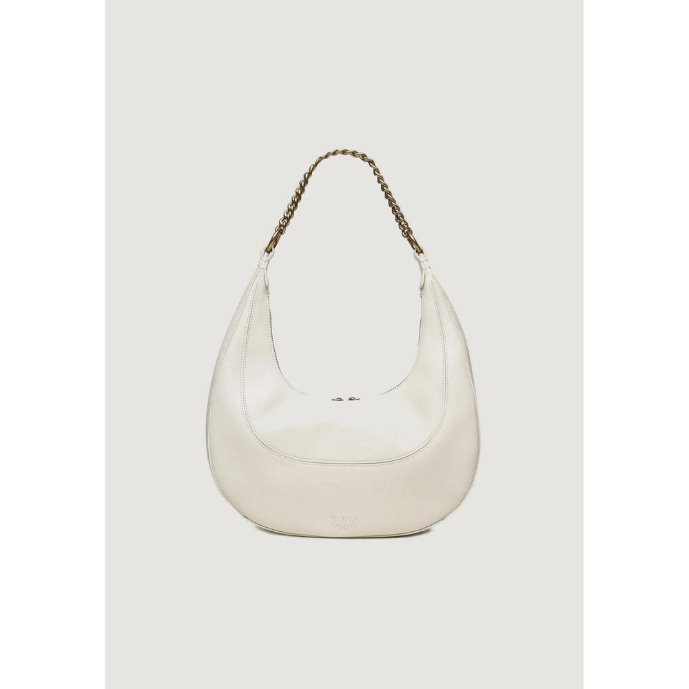 PINKO White Leather Handbag -   -  PINKO.