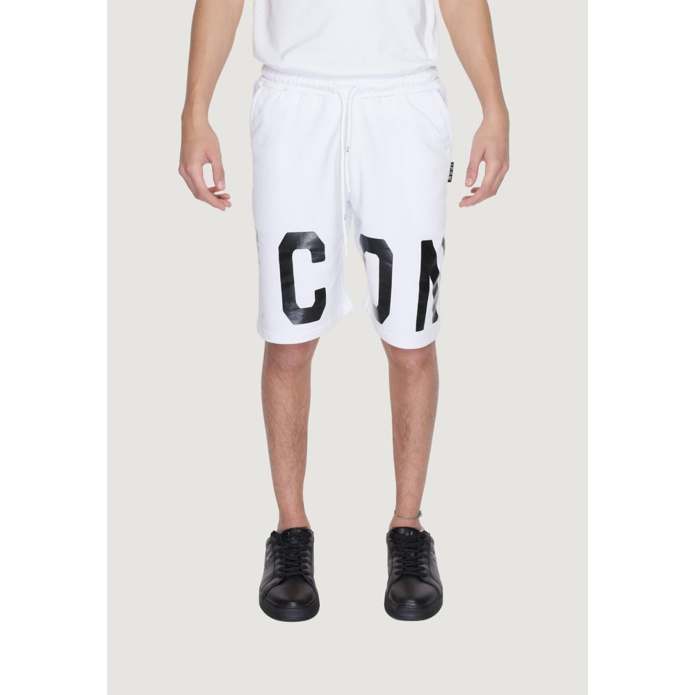 Icon White Cotton Bermuda -   -  Icon.