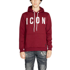 Icon Bordeaux Cotton Hoody -   -  Icon.