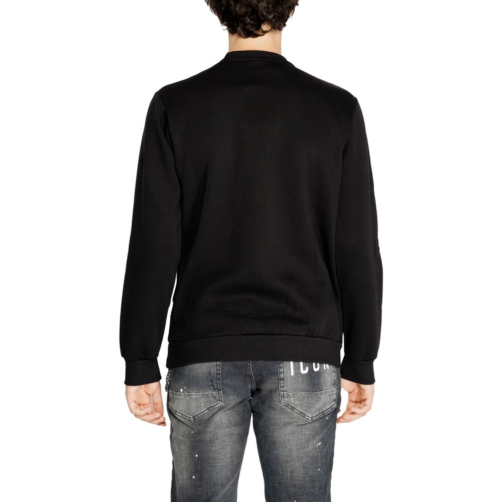 Icon Black Cotton Sweatshirt -   -  Icon.