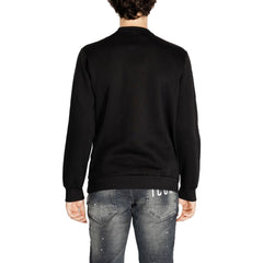Icon Black Cotton Sweatshirt -   -  Icon.