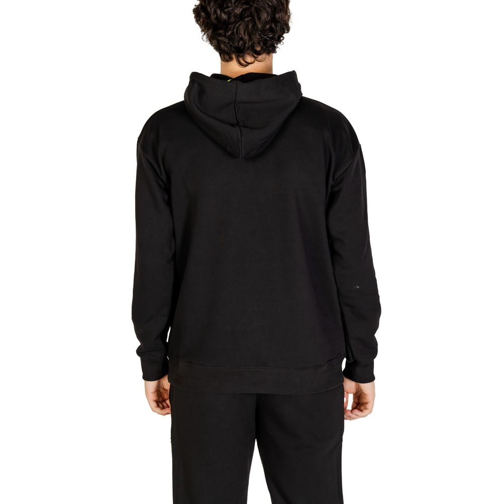 Icon Black Cotton Hoody -   -  Icon.
