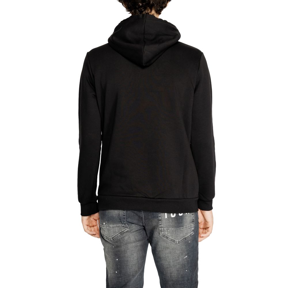 Icon Black Cotton Hoody -   -  Icon.