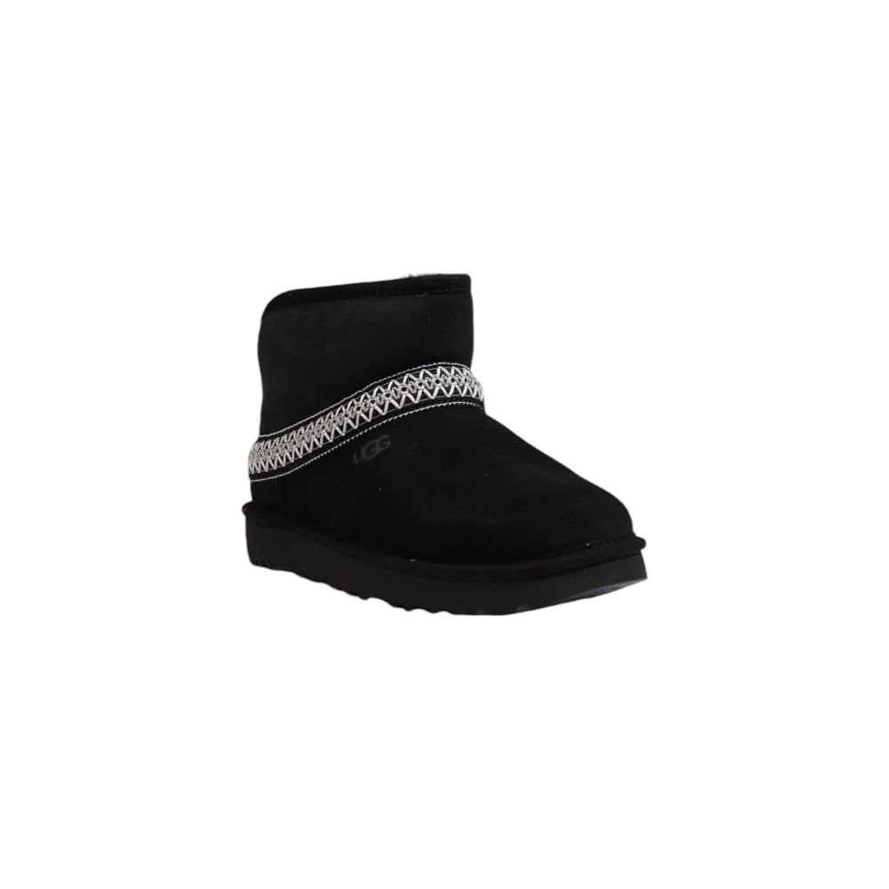 UGG Black Suede Leather Ankle -   -  UGG.