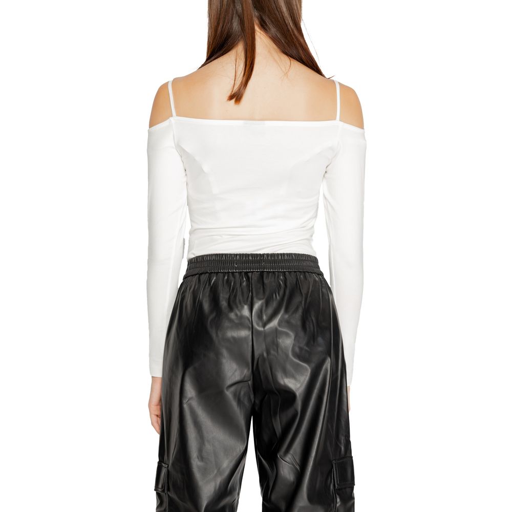 Icon White Cotton Bodysuit -   -  Icon.