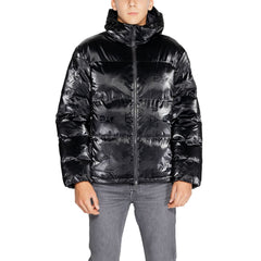 EA7 Emporio Armani Black Polyester Jackets & Coat -   -  EA7 Emporio Armani.