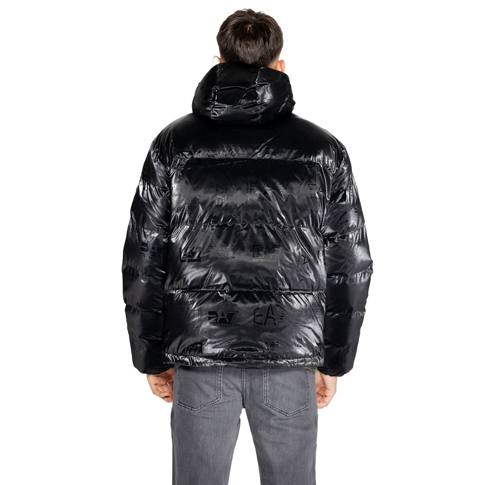 EA7 Emporio Armani Black Polyester Jackets & Coat -   -  EA7 Emporio Armani.